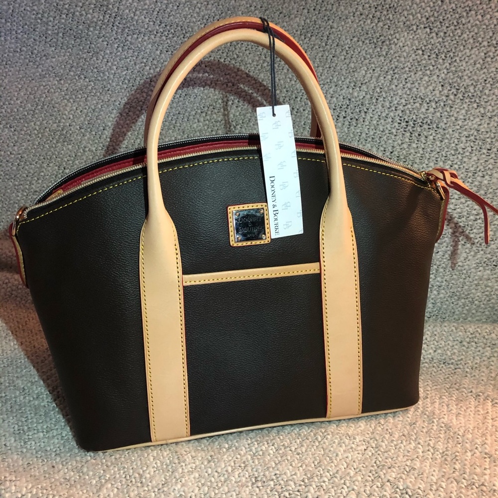Dooney & Bourke Pebble Grain Domed Satchel